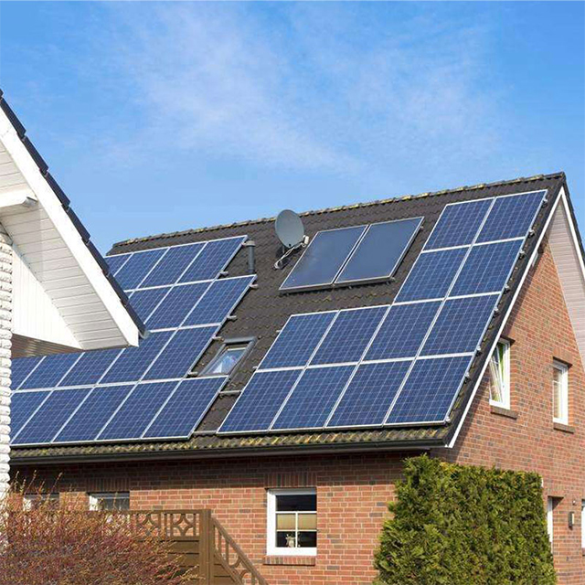 Sistema solar fora da rede dos sistemas de energia solar 2KW 3KW da grade 5KW com bateria de lítio