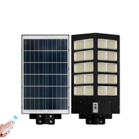 Economizador de energia, ecológico, durável, exterior, IP65, 180W, 240W, 300W, tudo-em-um, lâmpada de rua solar LED integrada