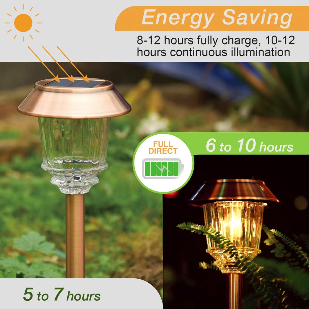 Energia solar enterrada jardim quintal iluminação paisagem decoração à prova dwaterproof água led solar lâmpada de jardim à terra