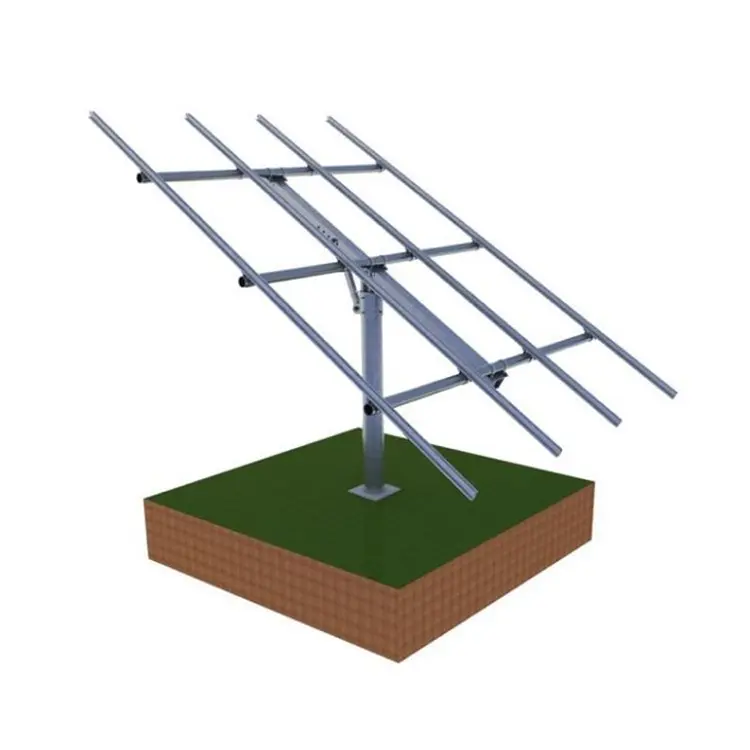 Estrutura de suporte solar fotovoltaica para sistema solar de alumínio com suporte de montagem durável por atacado